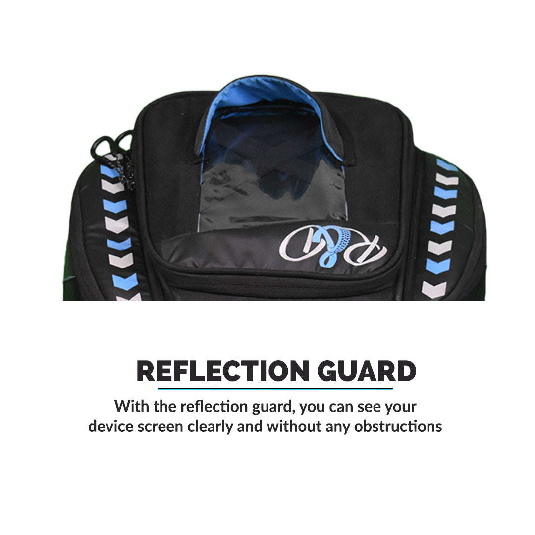 Wanderlust Non Magnetic Tank Bag - Premium Motorcycle Luggage