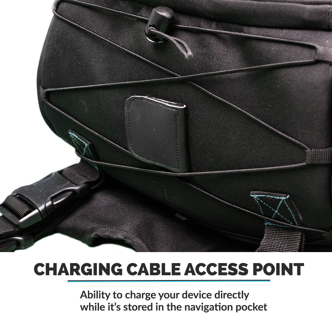 Wanderlust Non Magnetic Tank Bag - Premium Motorcycle Luggage