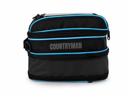 Countryman Tank Bag - Magnetic Universal Motorcycle Tank Bag, Expandable 8L-12L with Rain Cover