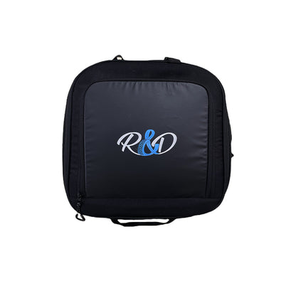 Detail image: "Waterproof motorcycle tail bag with dry bags and rain cover"