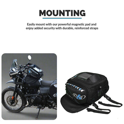 Wanderlust Magnetic Tank Bag - Premium Motorcycle Luggage