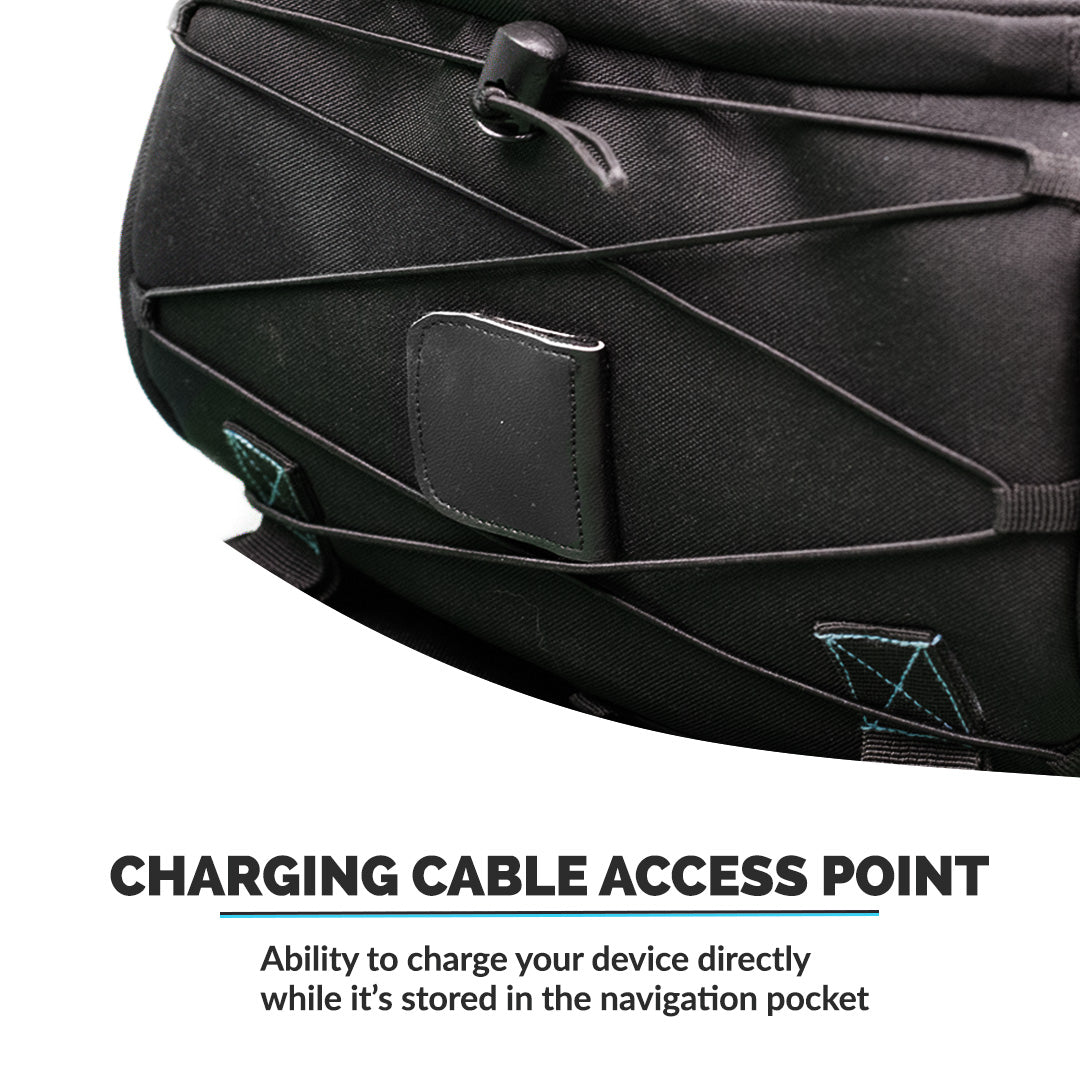 Wanderlust Magnetic Tank Bag - Premium Motorcycle Luggage