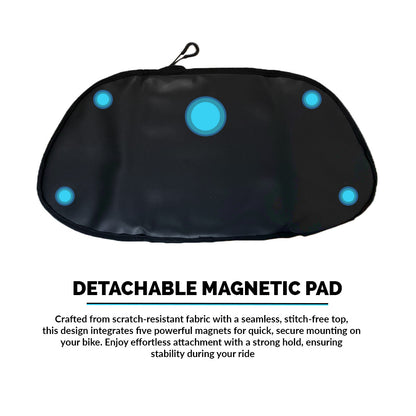 Wanderlust Magnetic Tank Bag - Premium Motorcycle Luggage