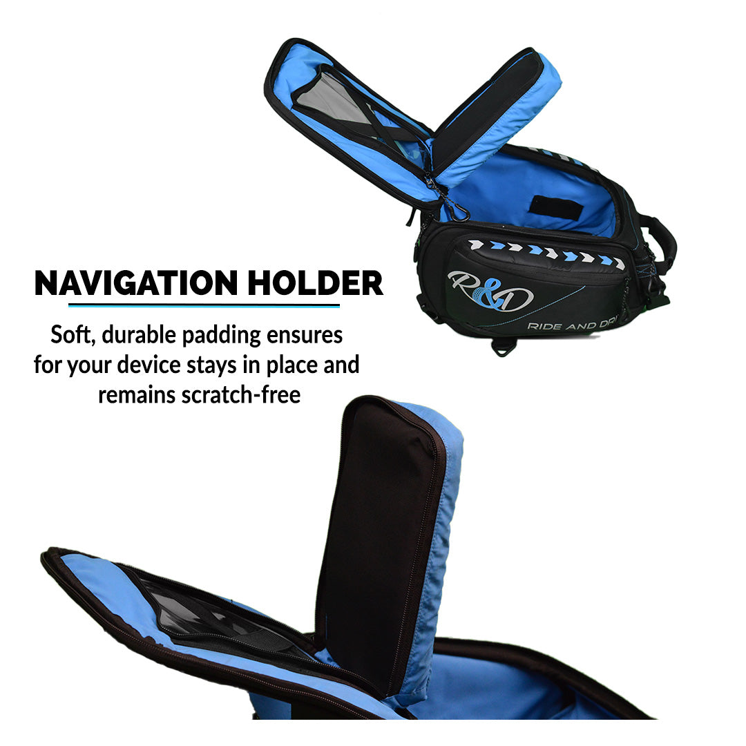 Wanderlust Magnetic Tank Bag - Premium Motorcycle Luggage
