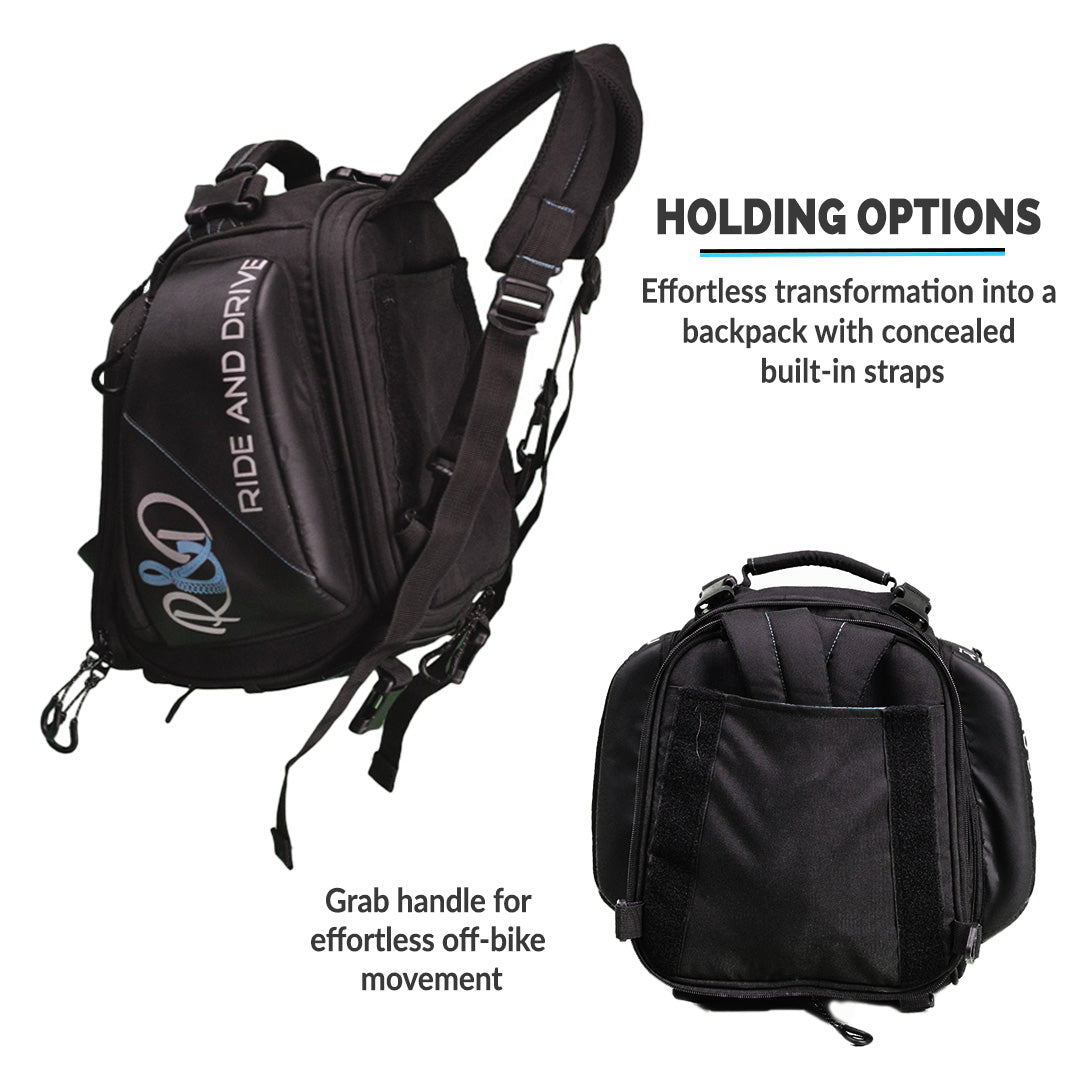 Wanderlust Magnetic Tank Bag - Premium Motorcycle Luggage